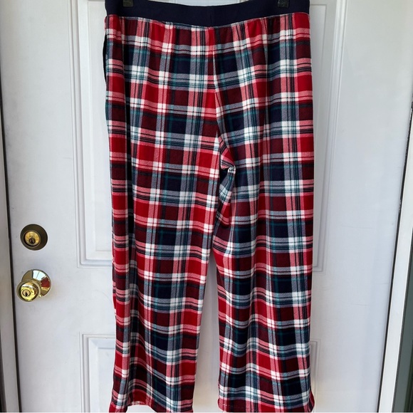 •Nautica• Plaid Two-Piece Fleece Pajama Set - Size Large - Picture 8 of 12